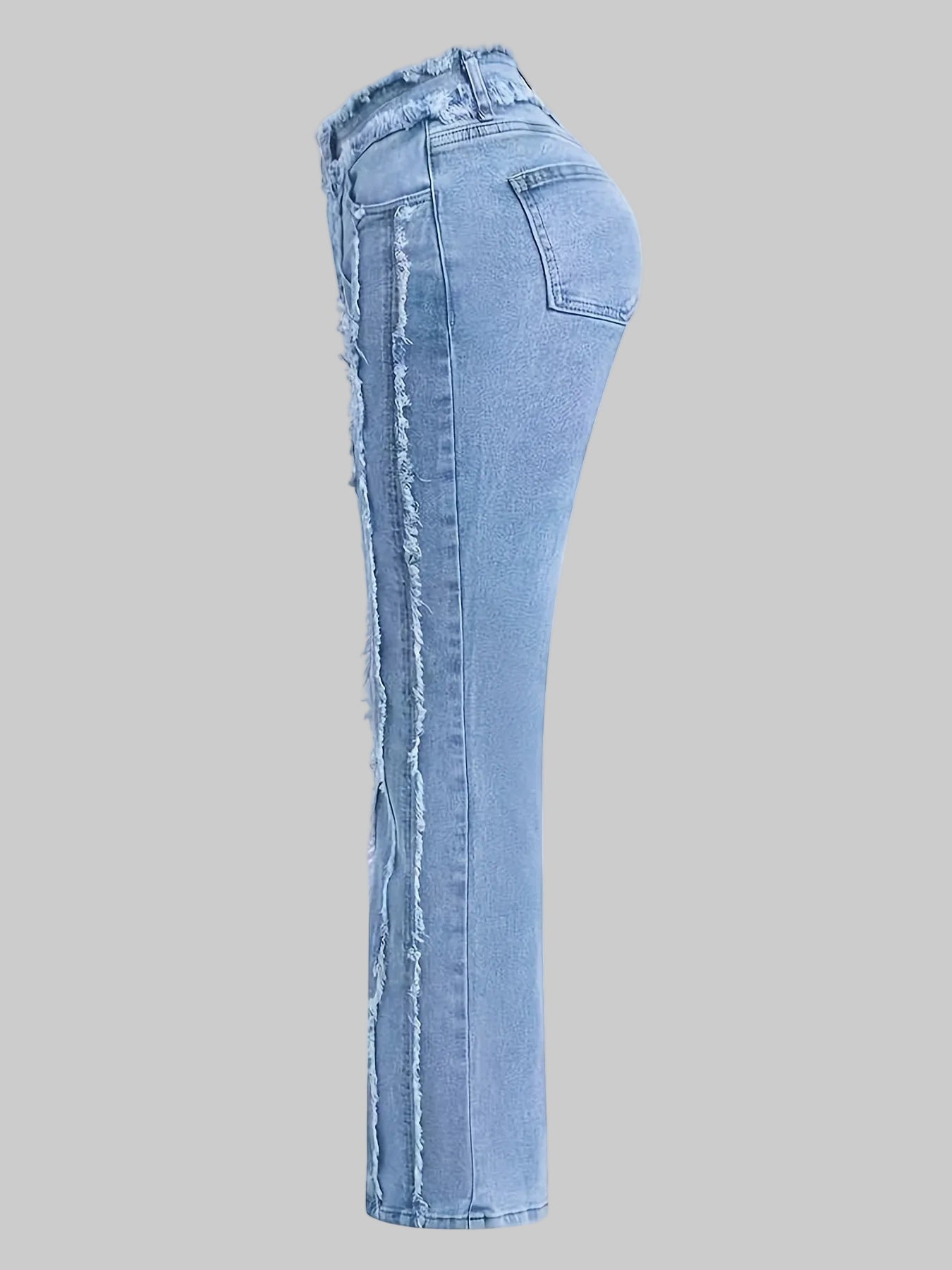 Freyra | Trendiga Vida Jeans Med Vertikala Sömmar