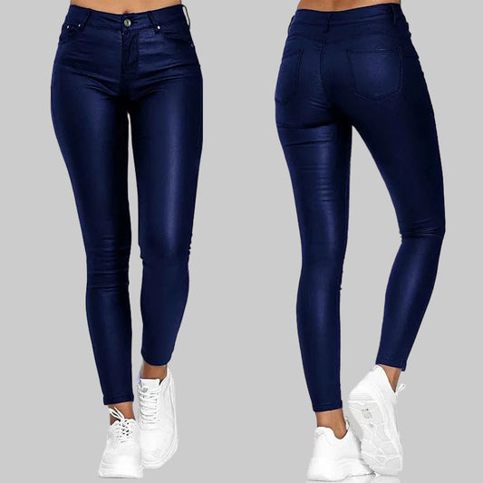 Lilly | High Waist Skinnbyxor