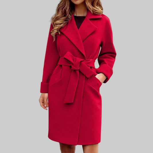 Lyssira | Elegant ulltrenchcoat