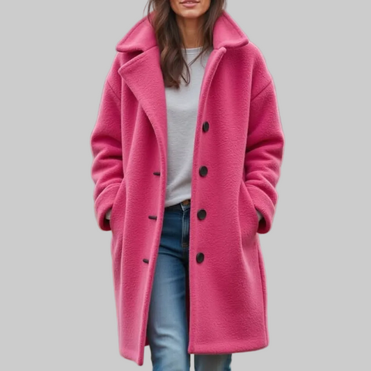 Skÿra | Lång vinterkappa i ull