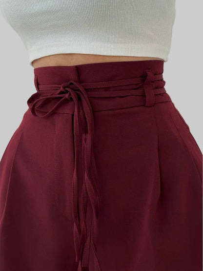 Vellum | Byxor Med Hög Midja