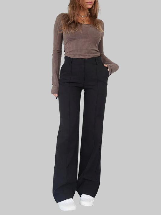 Silvara | Högmidjade Byxor