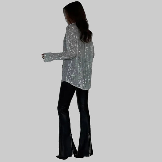 Karessa | Paljettblus