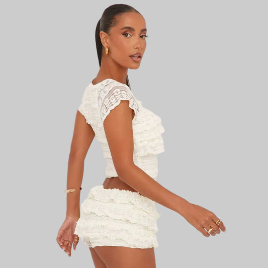 Amany | Lace Co-ord Set