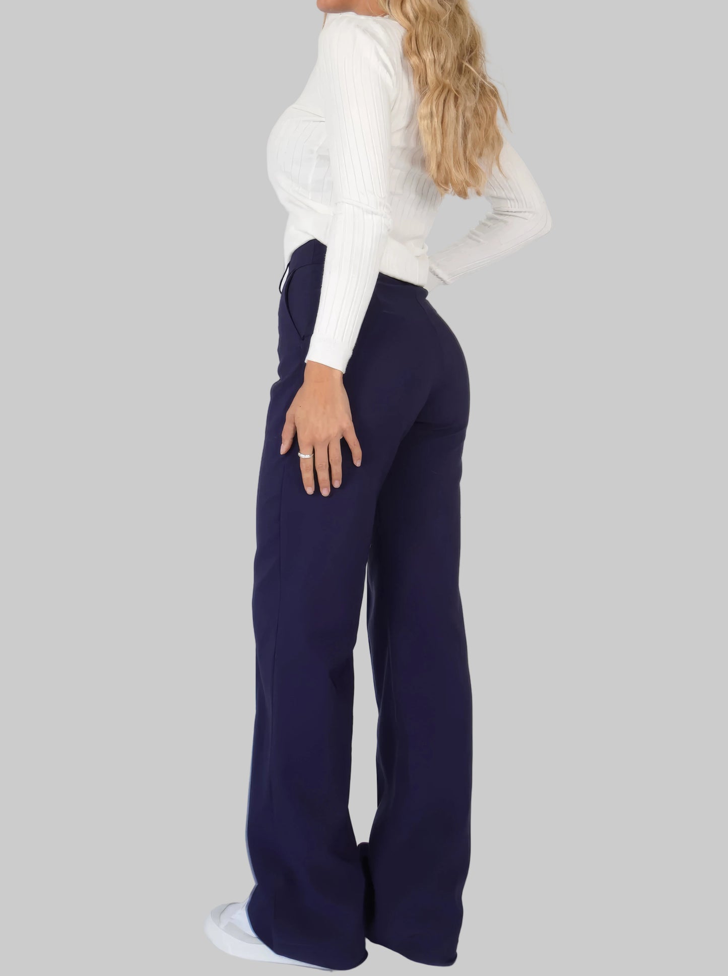 Silvara | Högmidjade Byxor