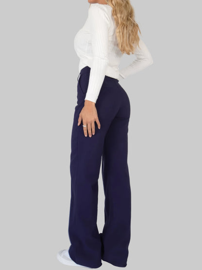 Silvara | Högmidjade Byxor