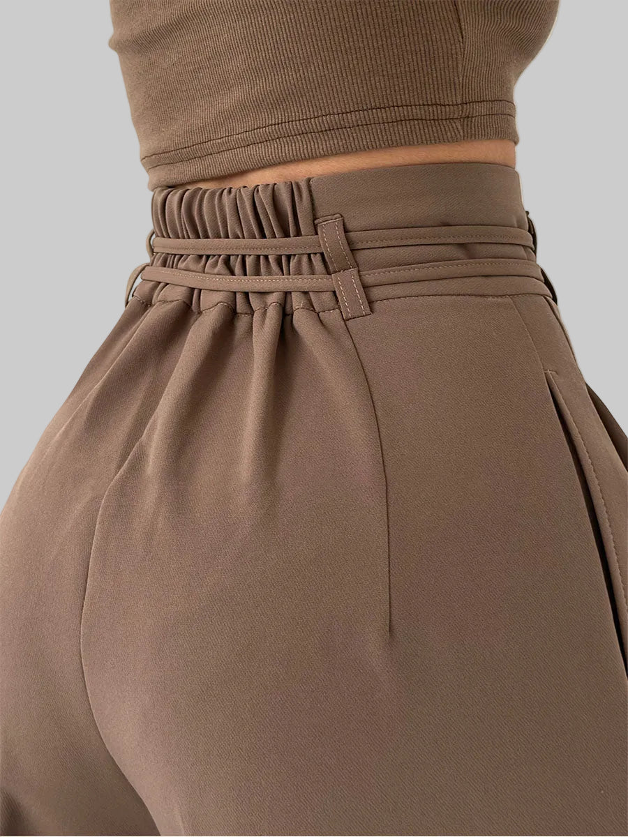 Vellum | Byxor Med Hög Midja