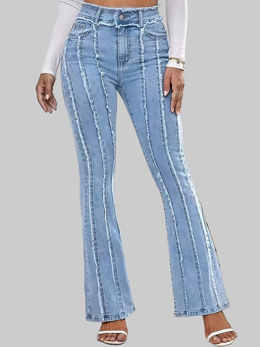 Freyra | Trendiga Vida Jeans Med Vertikala Sömmar