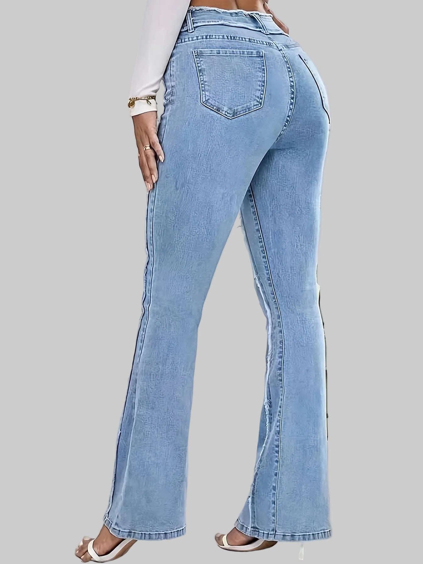 Freyra | Trendiga Vida Jeans Med Vertikala Sömmar