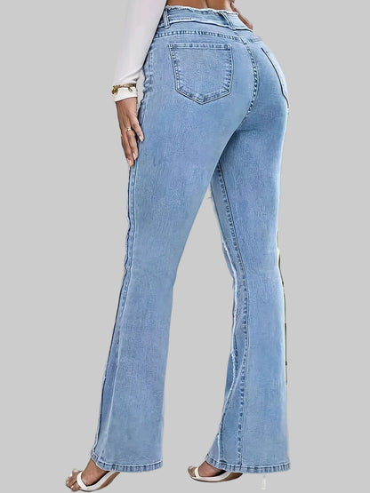 Freyra | Trendiga Vida Jeans Med Vertikala Sömmar