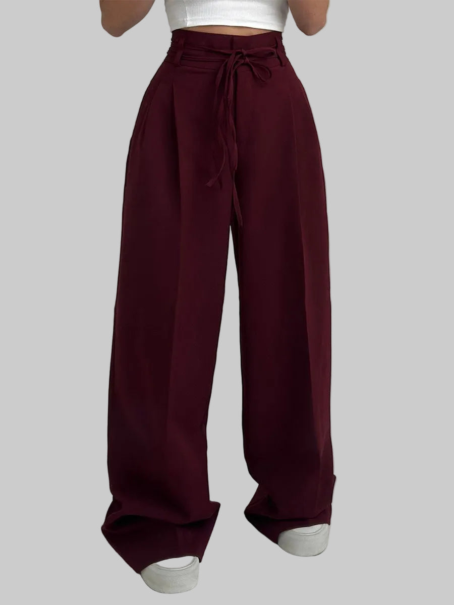 Vellum | Byxor Med Hög Midja