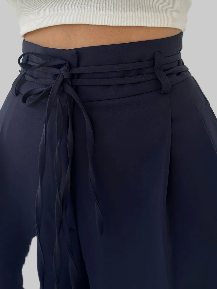 Vellum | Byxor Med Hög Midja