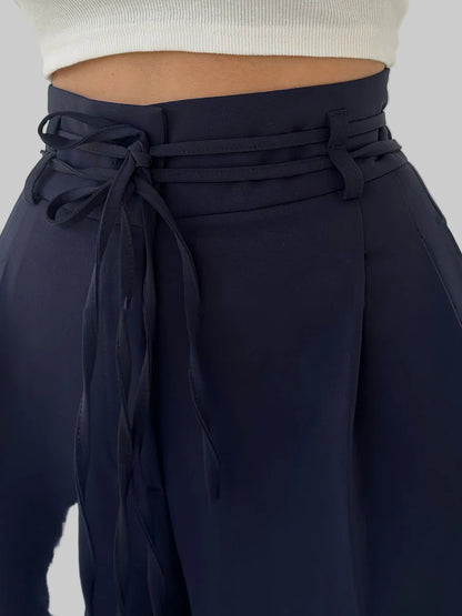 Vellum | Byxor Med Hög Midja