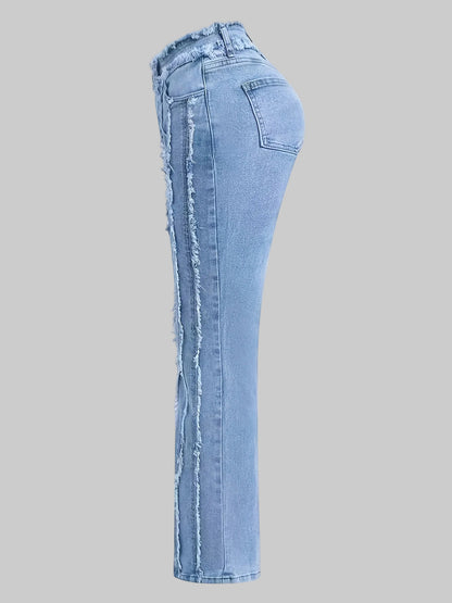 Freyra | Trendiga Vida Jeans Med Vertikala Sömmar