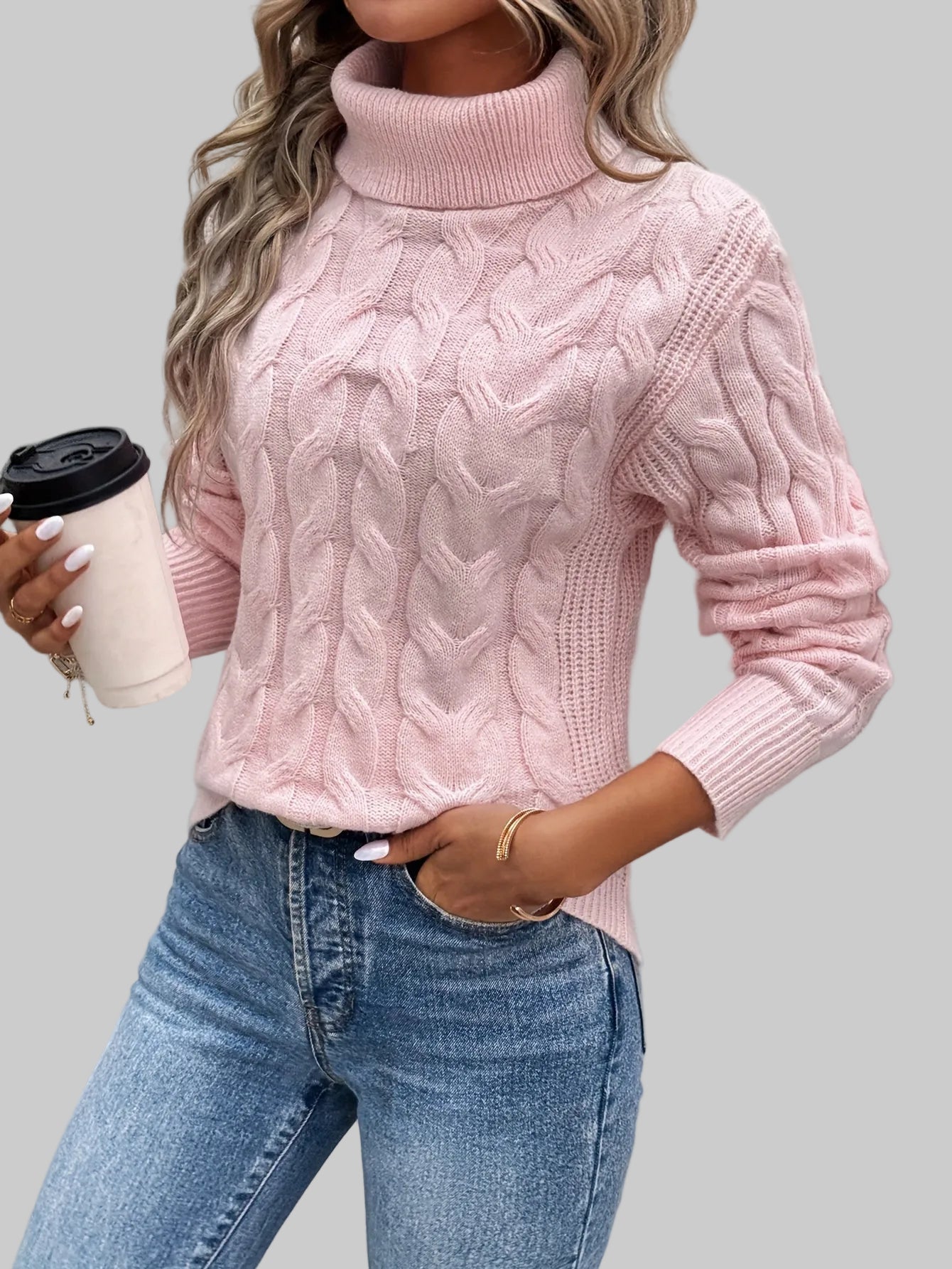 Seriva | Stickad Turtleneck