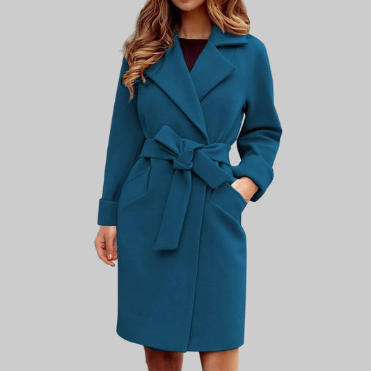 Lyssira | Elegant ulltrenchcoat
