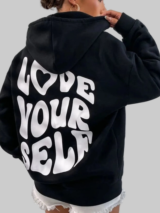 Zareva | Bekväm Luvtröja i Streetwear-Stil