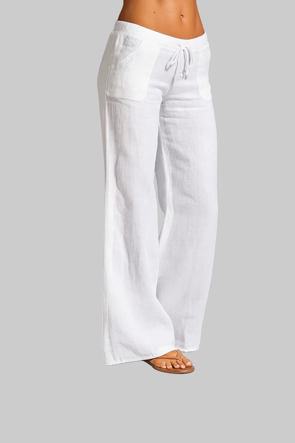 Majken | Luftiga Sommarbyxor Vid Modell