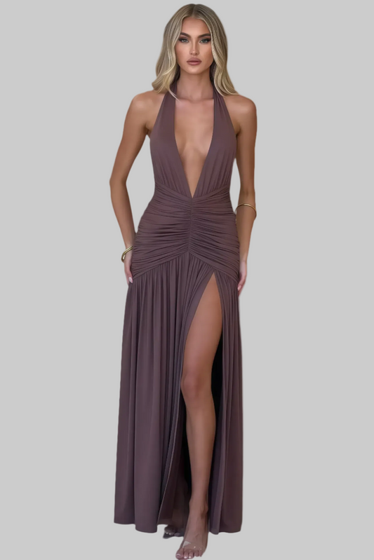 Hylena | Midiklänning Med Slits