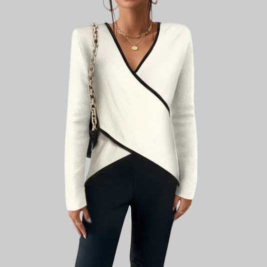 Vinteré | Slim fit V-Ringad Tröja