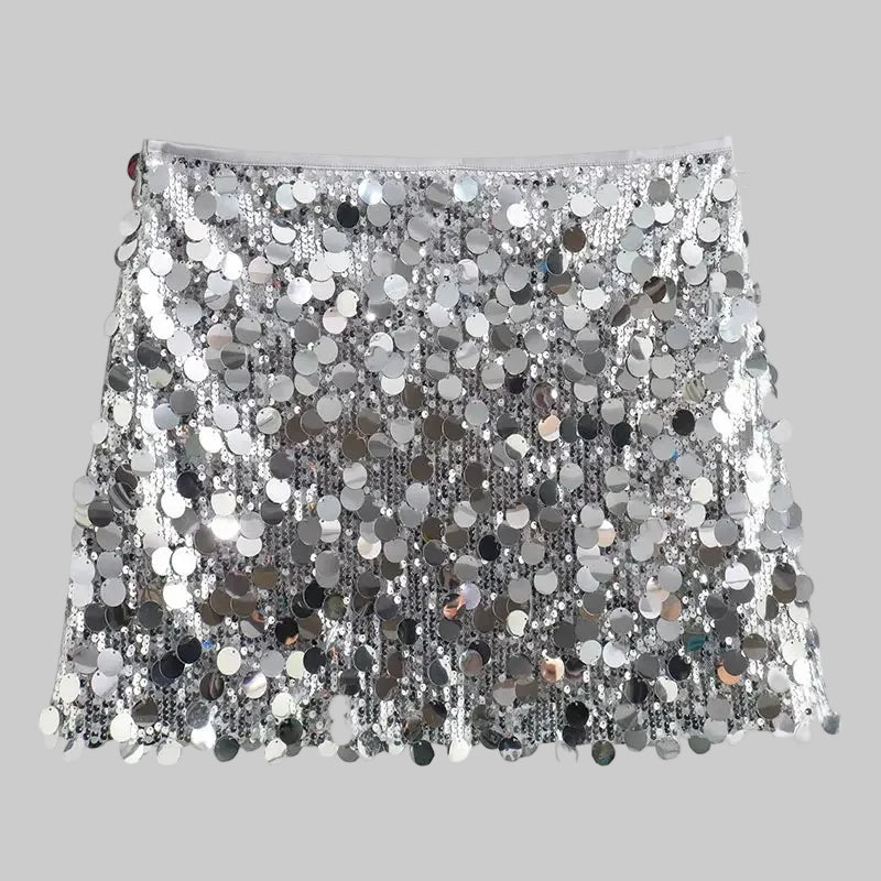 Elvina | Mini Glitter Kjol