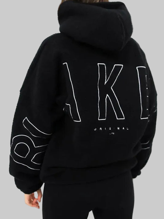 Lyséa | Teddy Hoodie Överdimensionerad 90S Stil