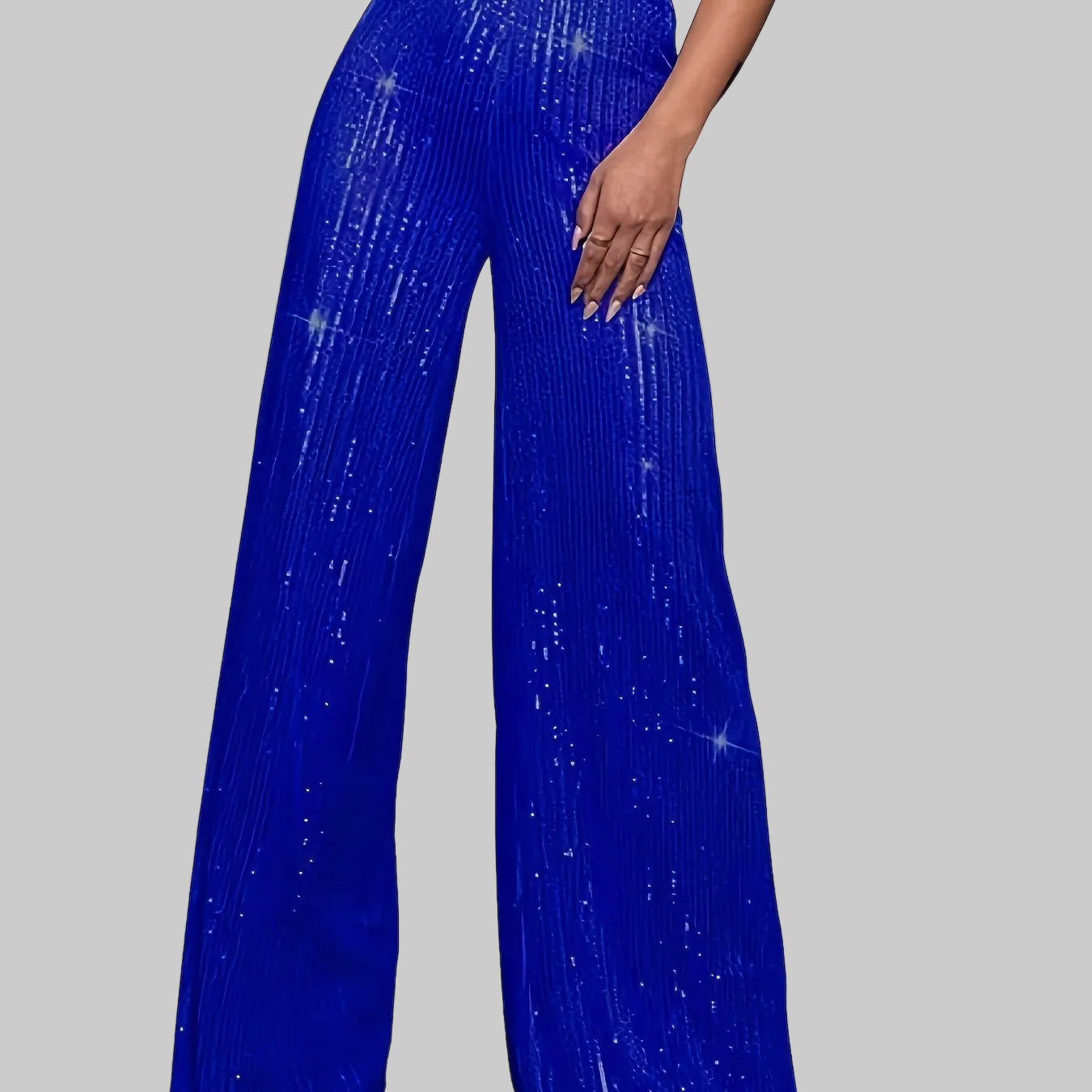 Astrina | Paljettbyxor Glansiga Vida Festbyxor