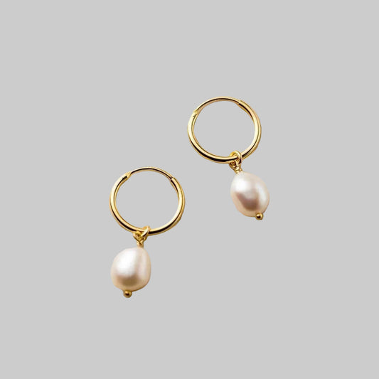 Selyna | Eleganta Pärlörhängen