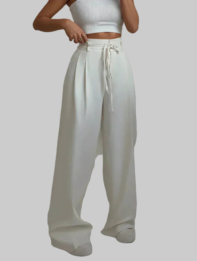 Vellum | Byxor Med Hög Midja