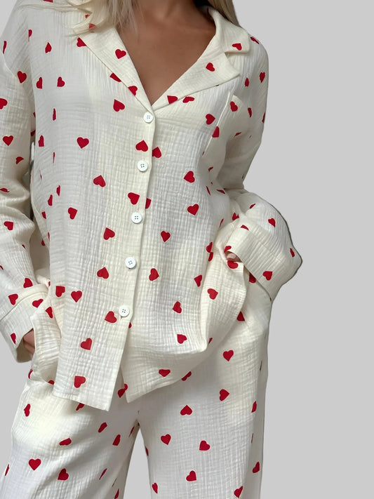 Elvessa | Hjärta Pyjamas