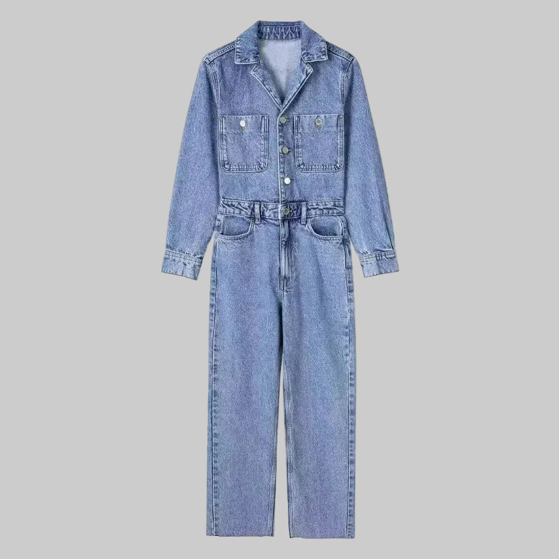Aurivra | Denim Jumpsuit