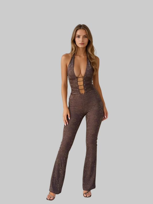 Velia | Elegant Jumpsuit i Spets