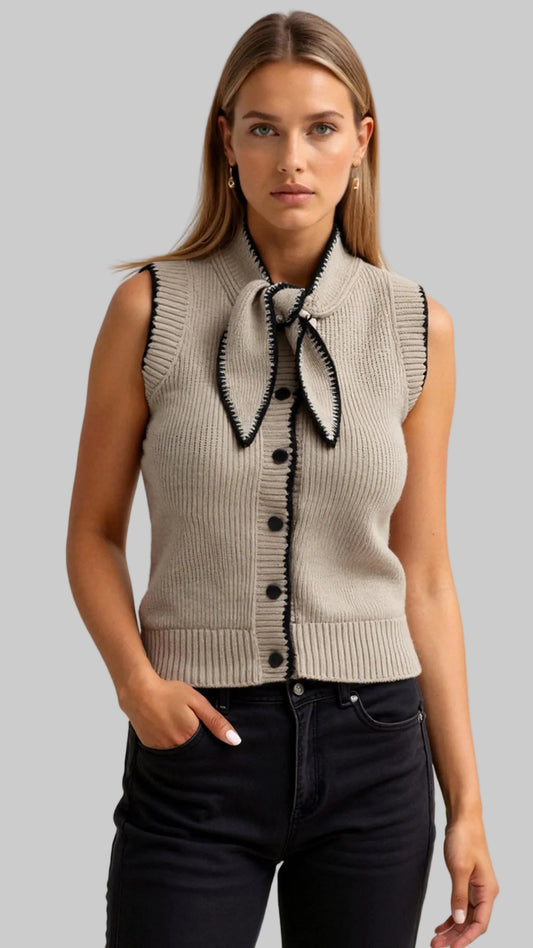 Byanca | Stickad Tröjaväst